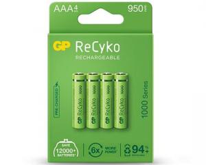 Akumulator AAA / LR03 950mAh NiMH 1.2V GP Battery ReCyko+ B4