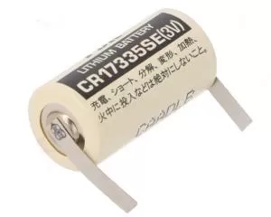 Bateria CR17335SE-FT FDK 3V z blaszkami