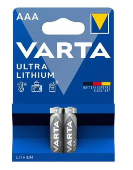 Bateria AAA / LR03 Varta Ultra Lithium 1.5V B2