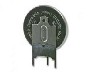 Bateria BR2032/GVN Panasonic 3V blaszki 2x1 pionowo