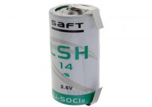 Bateria LSH14/CNR Saft 3.6V C wysokoprądowa z blaszkami