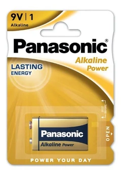 Bateria 6LR61 / 9V Panasonic Alkaline Power (blister)