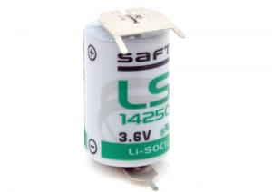 Bateria LS14250/3PFRP Saft 3.6V 1/2AA z blaszkami 1x2