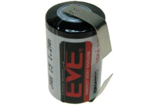 Bateria ER14250/CNR EVE 3.6V 1/2AA z blaszkami
