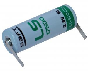 Bateria LS17500/CNR Saft 3.6V A z blaszkami