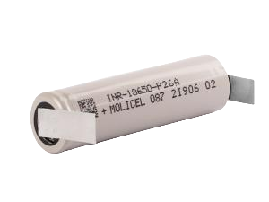 Akumulator INR18650-P26A-FT Molicel 2600mAh Li-Ion 3.7V 35A z blaszkami