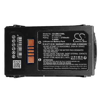 Bateria Zebra MC330K BT-000338 2700mAh Li-Ion 3.7V