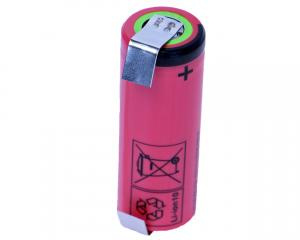 Akumulator UR18500Y-FT Sanyo 1300mAh Li-Ion 3.7V 5.6A z blaszkami