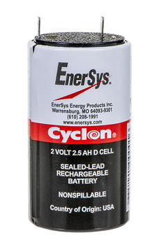 Akumulator Enersys Cyclon D 0810-0004 2500mAh Pb 2V