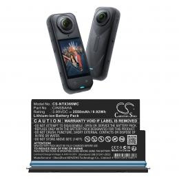 Bateria Insta360 One X5 CINSBAHA 2550mAh Li-ion 3.89V