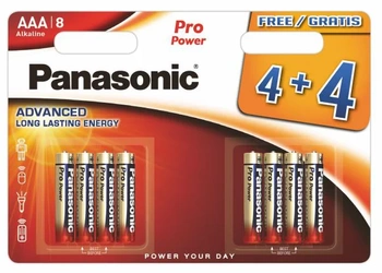 Bateria AAA / LR03 Panasonic Alkaline PRO Power 1.5V (blister)