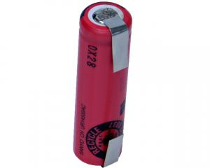 Akumulator UR14500AC Sanyo 740mAh Li-Ion 3.7V z blaszkami