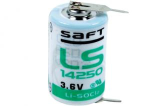 Bateria LS14250/2PF Saft 3.6V 1/2AA z blaszkami 1x1