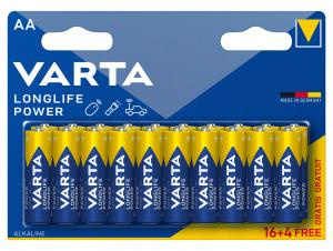 Bateria AA / LR6 Varta Longlife Power 1.5V B16+4