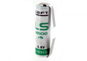 Bateria LS14500/CNR Saft 3.6V AA z blaszkami