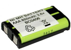 Bateria Panasonic HHR-P104 850mAh NiMh 3.6V