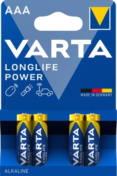 Bateria AAA / LR03 Varta Longlife Power 1.5V (blister)