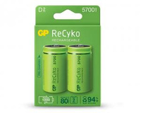 Akumulator D / LR20 5700mAh NiMH 1.2V GP ReCyko+ B2