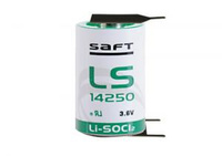 Bateria LS14250/3PF Saft 3.6V 1/2AA z blaszkami 2x1